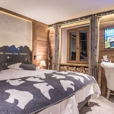 Le Chalet De L'Atelier - Le Nord Champery Bagian luar foto