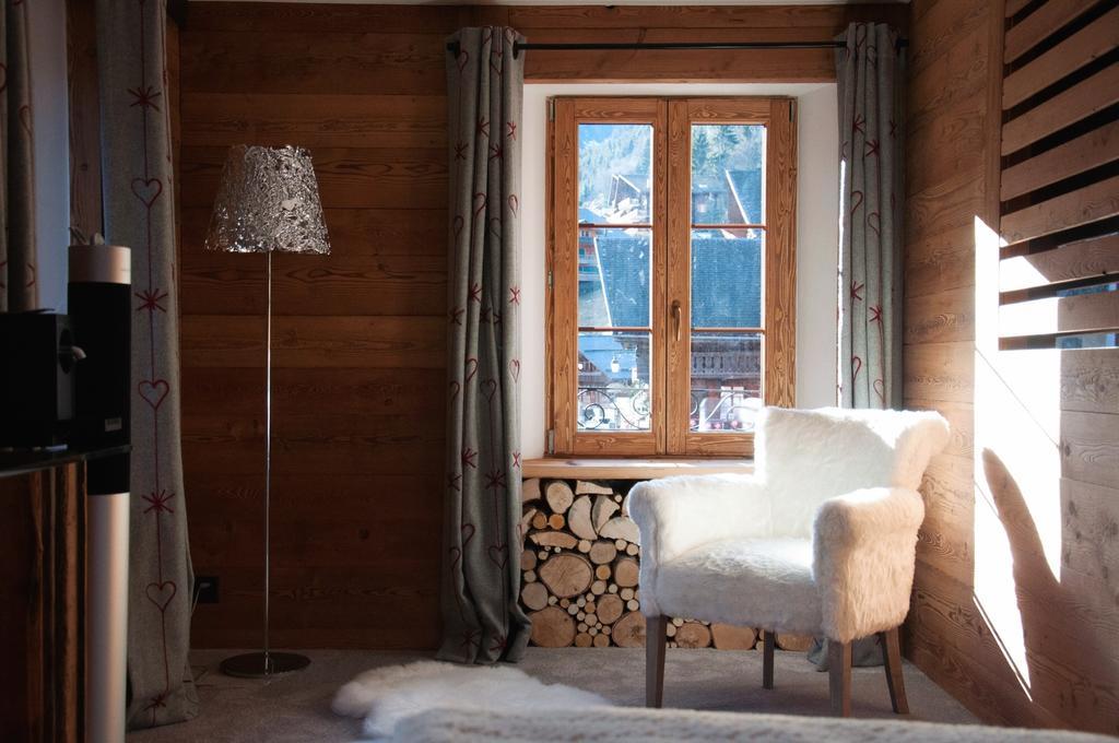 Le Chalet De L'Atelier - Le Nord Champery Bagian luar foto