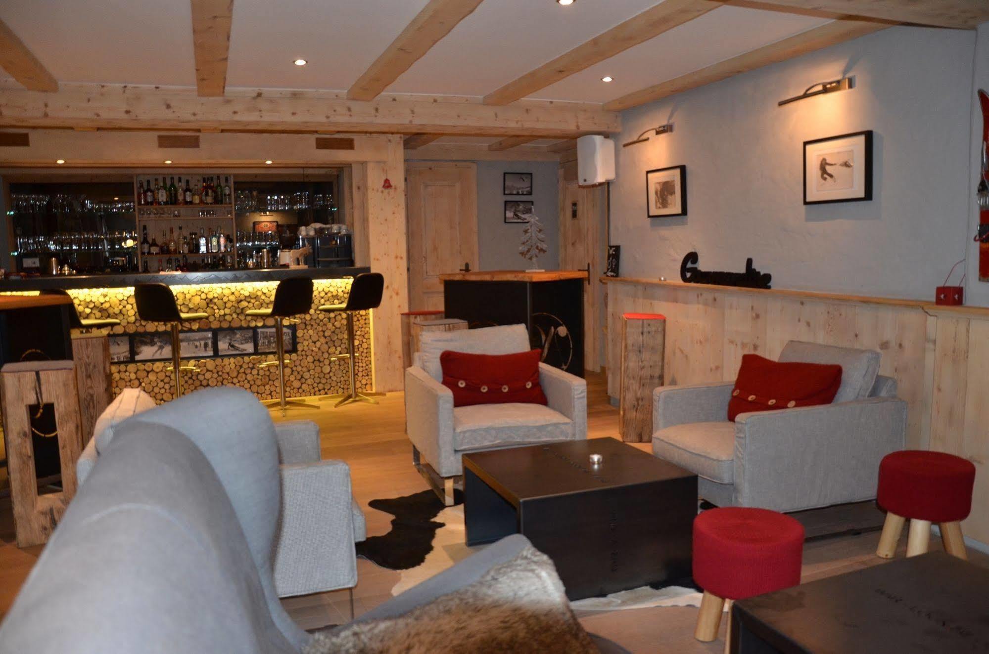 Le Chalet De L'Atelier - Le Nord Champery Bagian luar foto